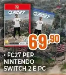 Ipercoop FC27 per Nintendo Switch 2 e PC offerta