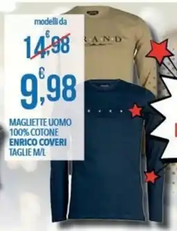 Iper Nonna Isa Magliette uomo Enrico Coveri offerta