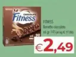 MerSi Supermercati Fitness Barrette cioccolato offerta