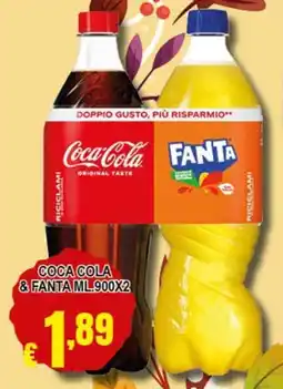Risparmio Supermercati Coca-Cola & Fanta offerta