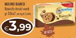 MerSi Supermercati Mulino Bianco Baiocchi classici snack offerta