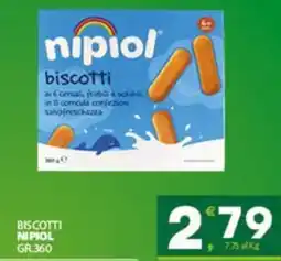Despar Sicilia Biscotti Nipiol offerta