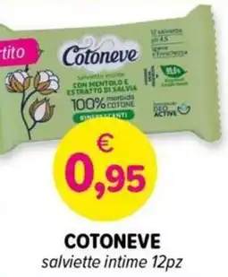 Il Tulipano Cotoneve salviette intime offerta