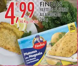 Crai Findus Filetti di Platessa alla Mugnaia offerta