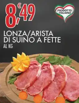Crai Lonza/arista di suino a fette offerta