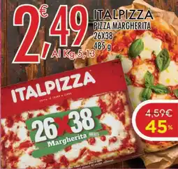 Crai Italpizza pizza margherita offerta
