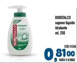 Del Prete Distribuzioni Borotalco sapone liquido idratante offerta