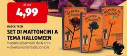 ALDI Block Tech Set di mattoncini a tema Halloween offerta