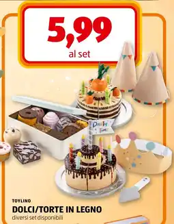 ALDI Toylino dolci/torte in legno offerta