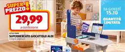 ALDI Little town supermercato giocattolo aldi offerta