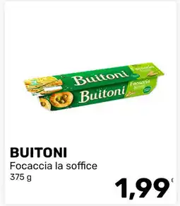 Iper Tosano Buitoni Focaccia la soffice offerta