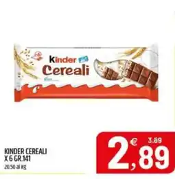 Ard Discount Kinder Cereali offerta