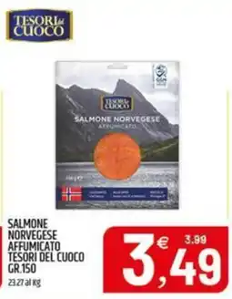 Ard Discount Salmone norvegese affumicato Tesori del cuoco offerta