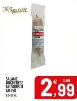 Ard Discount Salame ungherese gli squisiti offerta