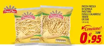 Pasta fresca di semola Past'Oro