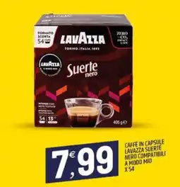 Ard Discount Lavazza Suerte Nero offerta