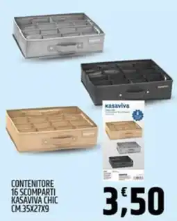 Ard Discount Contenitore 16 scomparti Kasaviva chic offerta