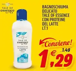 Ard Discount Bagnoschiuma delicato Tale of Essence con proteine del latte offerta