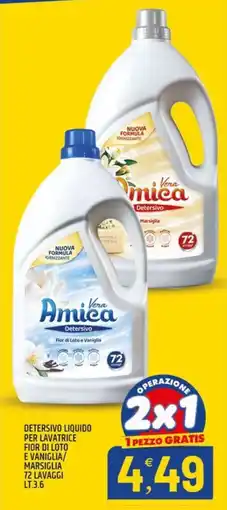 Ard Discount Detersivo liquido per lavatrice Vera Amica offerta