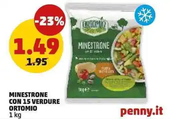 Minestrone con 15 verdure Ortomio