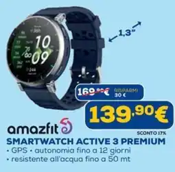 DIMOStore Amazfit Smartwatch Active 3 Premium offerta