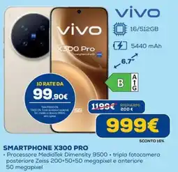 DIMOStore vivo X300 Pro offerta
