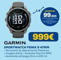DIMOStore Garmin Sportwatch Fenix 9 47mm offerta