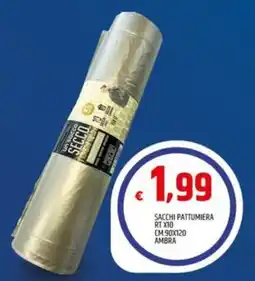 Ard Discount Sacchi pattumiera Ambra offerta