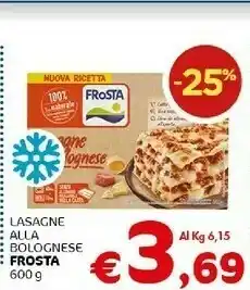Crai Lasagne alla bolognese 600 g offerta
