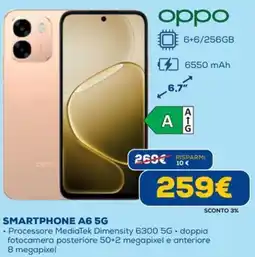DIMOStore OPPO SMARTPHONE A6 5G offerta