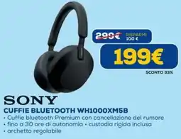 DIMOStore Sony cuffie bluetooth wh1000xm5b offerta