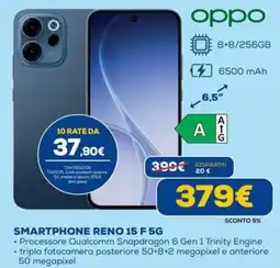 DIMOStore Oppo Smartphone Reno 15 F 5G offerta