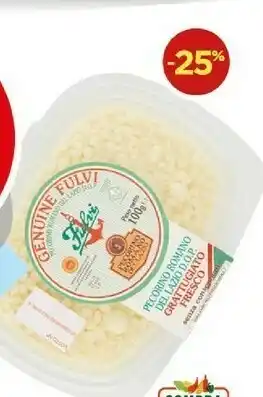 Crai Fulvi pecorino romano offerta