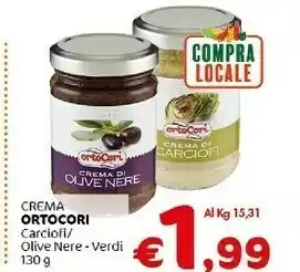 Crai Crema carciofi / olive nere / verdi offerta