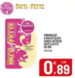 Ard Discount Formaggio a pasta filata senza lattosio Fatti a Fette offerta