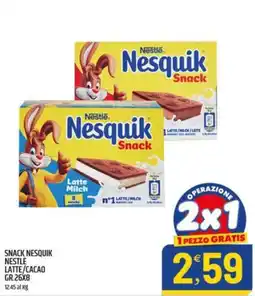 Ard Discount Snack Nesquik Nestlé Latte/Cacao offerta