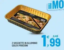 Ard Discount Vaschette in alluminio Gold 6 porzioni offerta