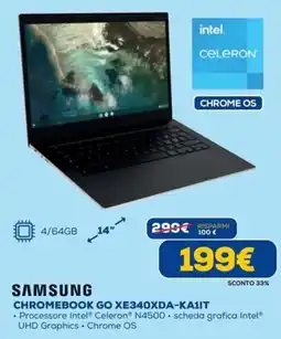 DIMOStore Samsung Chromebook Go offerta