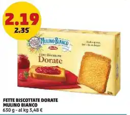 PENNY Fette biscottate dorate Mulino Bianco offerta