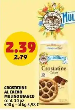 PENNY Crostatine al cacao Mulino Bianco offerta