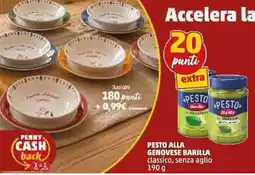 PENNY Pesto alla genovese Barilla classico, senza aglio offerta