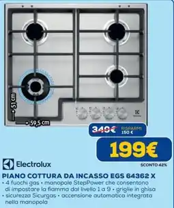 DIMOStore Piano cottura da incasso Electrolux offerta