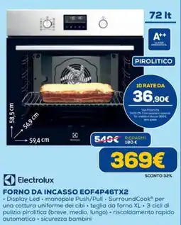 DIMOStore Forno da incasso Electrolux offerta