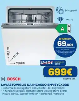 DIMOStore Lavastoviglie da incasso Bosch offerta