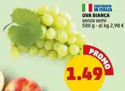 PENNY Uva bianca senza semi offerta