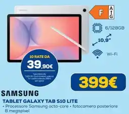 DIMOStore Samsung Tablet Galaxy Tab S10 Lite offerta