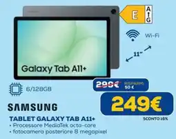DIMOStore Samsung Tablet Galaxy Tab A11+ offerta