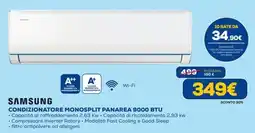 DIMOStore Samsung condizionatore monosplit panarea 9000 btu offerta