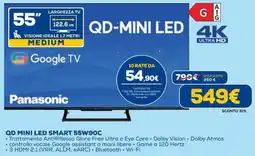 DIMOStore Panasonic QD MINI LED SMART 55W90C offerta