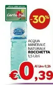 Crai Acqua minerale naturale 1500 g(ml) offerta